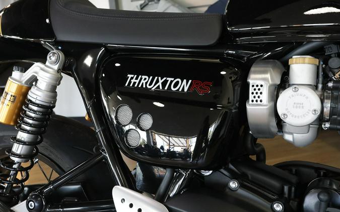 2024 Triumph Thruxton RS Jet Black/Silver Ice