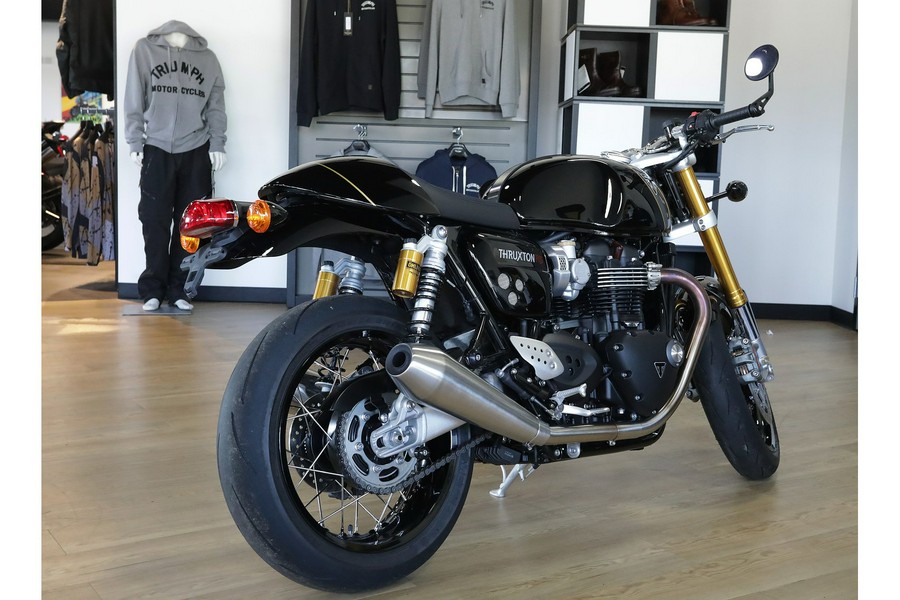 2024 Triumph Thruxton RS Jet Black/Silver Ice