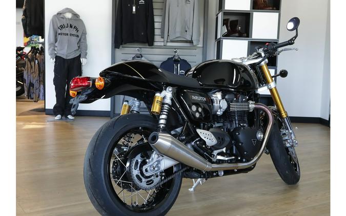 2024 Triumph Thruxton RS Jet Black/Silver Ice