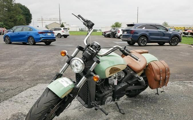 2019 Indian Scout ABS Willow Green / Ivory Cream