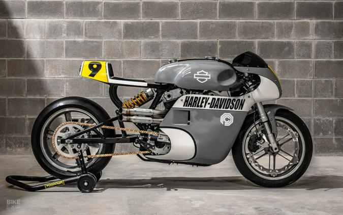 Mad Science: A Harley Sportster Grand Prix racer by a nuclear chemist