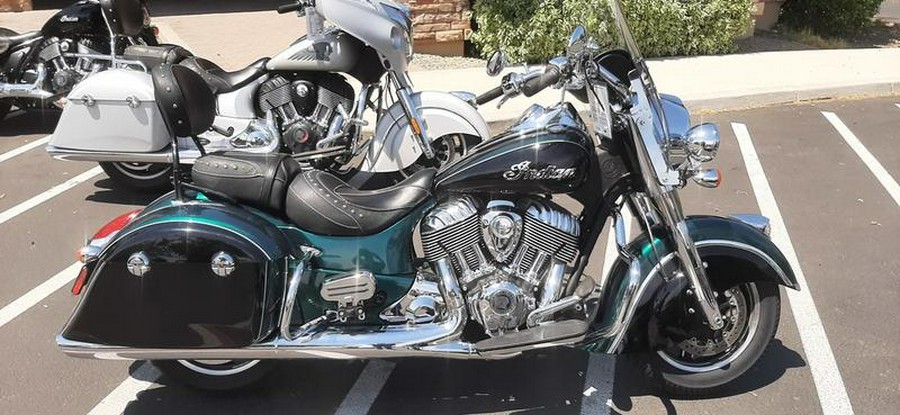 2018 Indian Motorcycle® Springfield® ABS Metallic Jade over Thunder Black