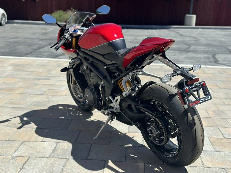 2024 Triumph Speed Triple 1200 RR Red Hopper Storm Grey