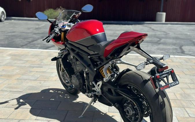 2024 Triumph Speed Triple 1200 RR Red Hopper Storm Grey