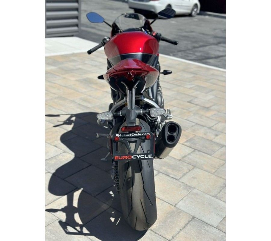 2024 Triumph Speed Triple 1200 RR Red Hopper Storm Grey