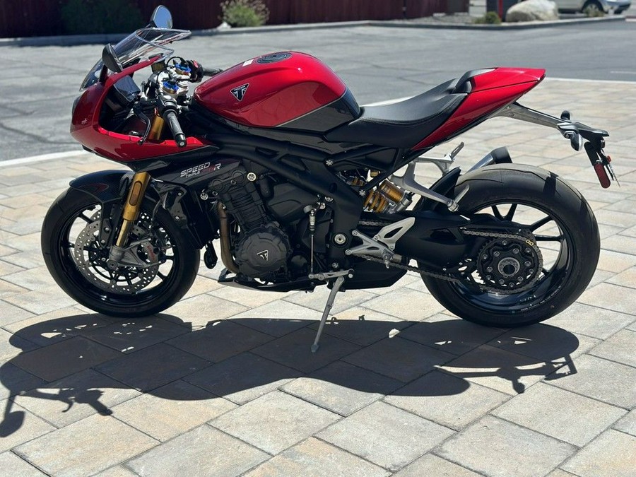 2024 Triumph Speed Triple 1200 RR Red Hopper Storm Grey