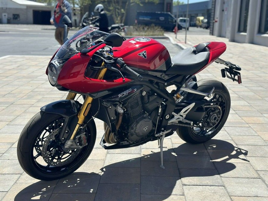 2024 Triumph Speed Triple 1200 RR Red Hopper Storm Grey