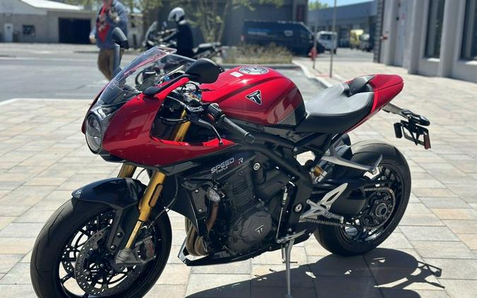 2024 Triumph Speed Triple 1200 RR Red Hopper Storm Grey