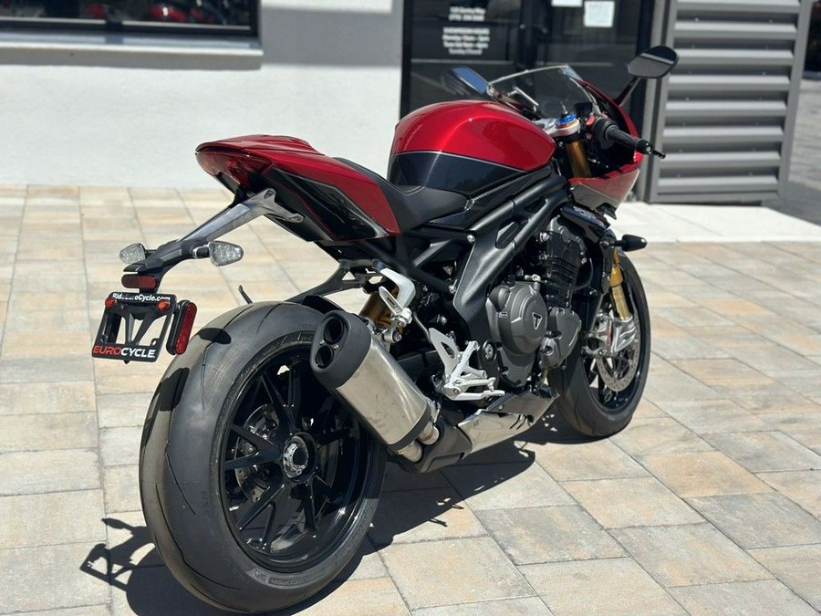 2024 Triumph Speed Triple 1200 RR Red Hopper Storm Grey