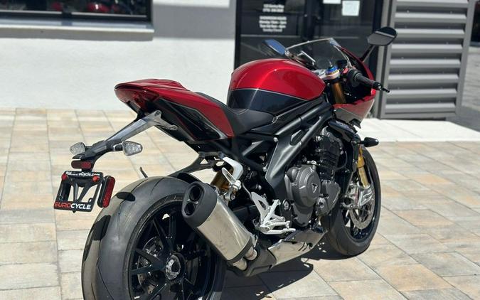 2024 Triumph Speed Triple 1200 RR Red Hopper Storm Grey