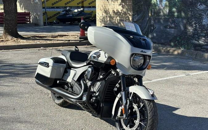 2026 Indian Chieftain PowerPlus Dark Horse 112 w/PowerBand Chalk with Black Metallic
