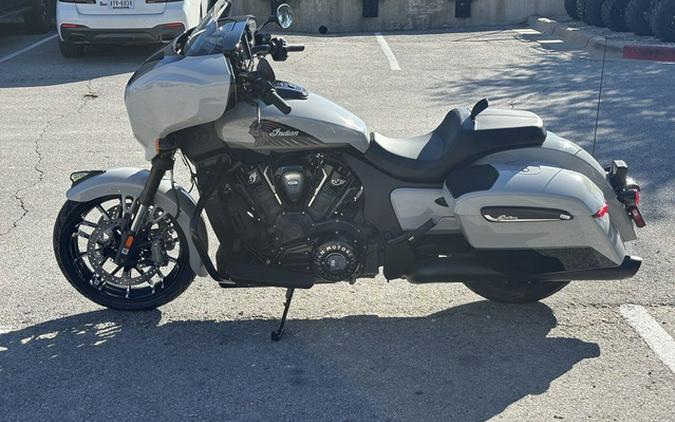 2026 Indian Chieftain PowerPlus Dark Horse 112 w/PowerBand Chalk with Black Metallic
