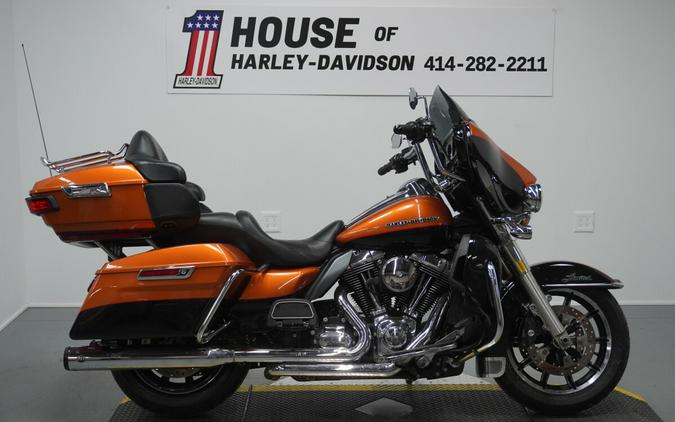 2015 Harley-Davidson® Ultra Limited Two-Tone Amber Whiskey/Vivid Black