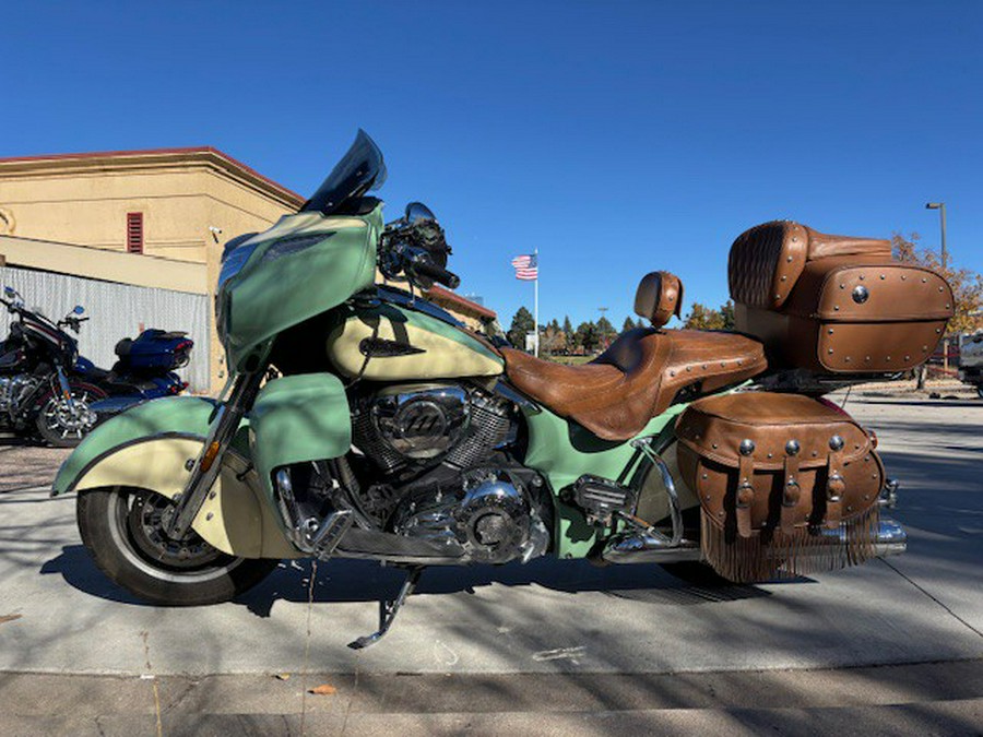 2017 Indian Motorcycle ROADMASTER CLASSIC, WILLOW GRN / CRM, 49ST Classic