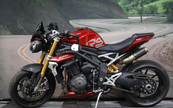 2024 Triumph Speed Triple 1200 RS Carnival Red