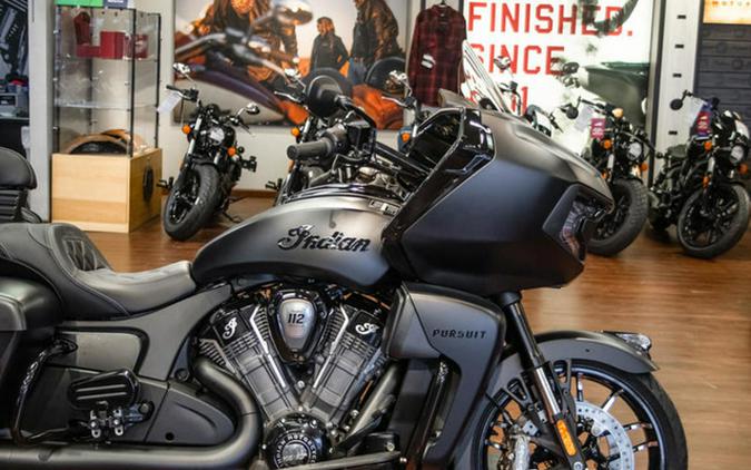 2026 Indian Pursuit Dark Horse 112 Black Smoke