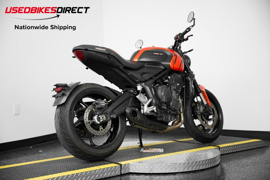 2023 Triumph Trident - $6,249.00