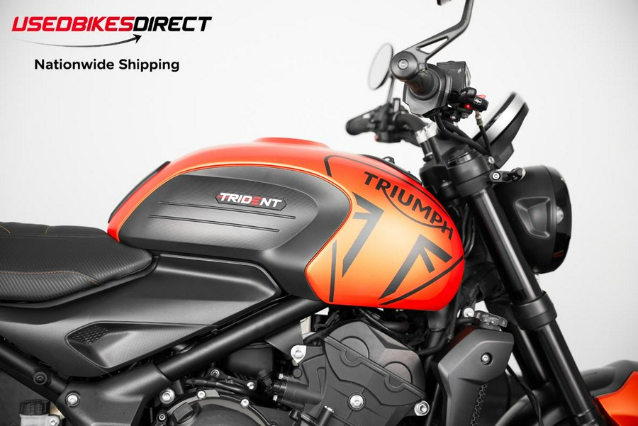2023 Triumph Trident - $6,249.00