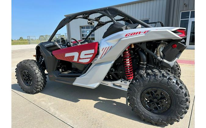 2024 Can-Am Maverick X3 DS Turbo RR Red & Silver