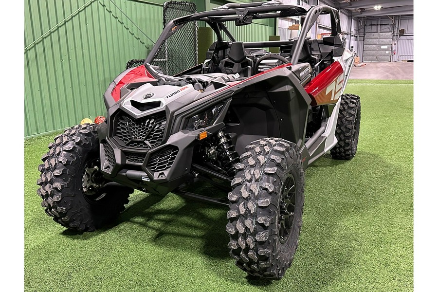 2024 Can-Am Maverick X3 DS Turbo RR Red & Silver