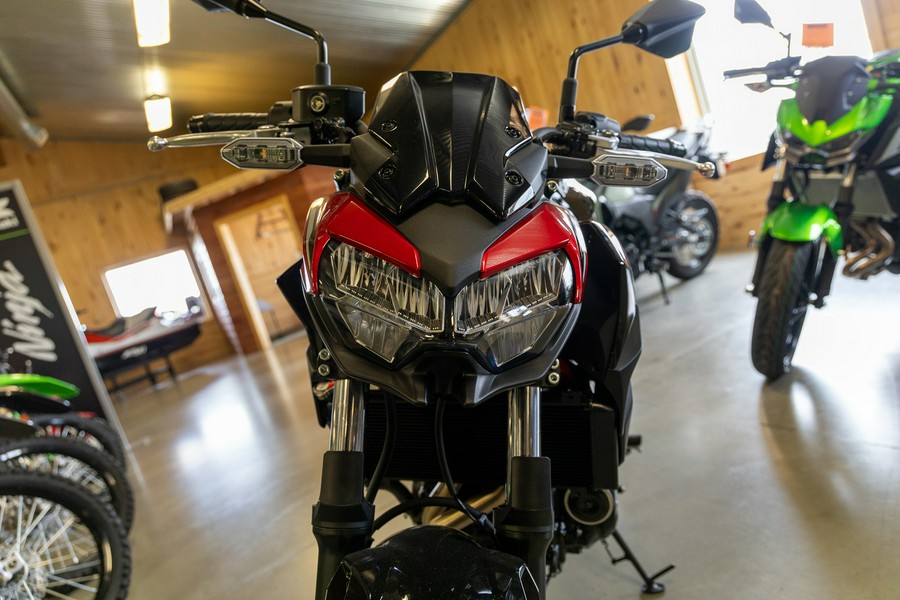 2024 Kawasaki Z650 ABS - Candy Persimmon Red/Ebony