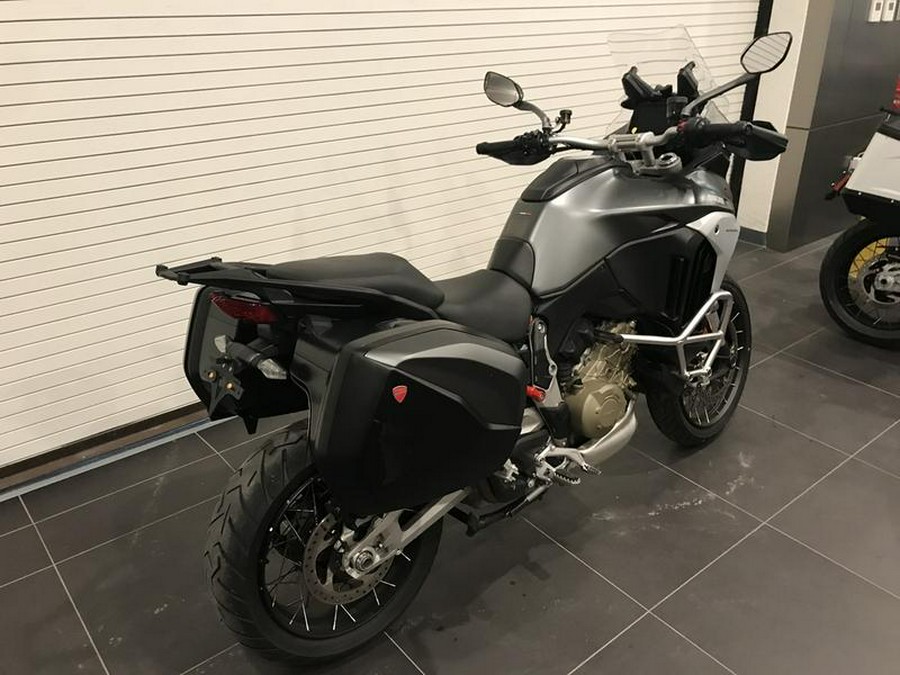 2021 Ducati Multistrada V4S Aviator Grey / Spoked Wheels