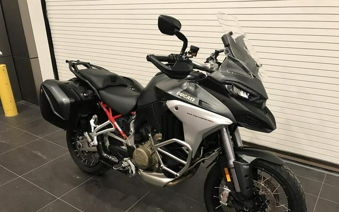 2021 Ducati Multistrada V4S Aviator Grey / Spoked Wheels