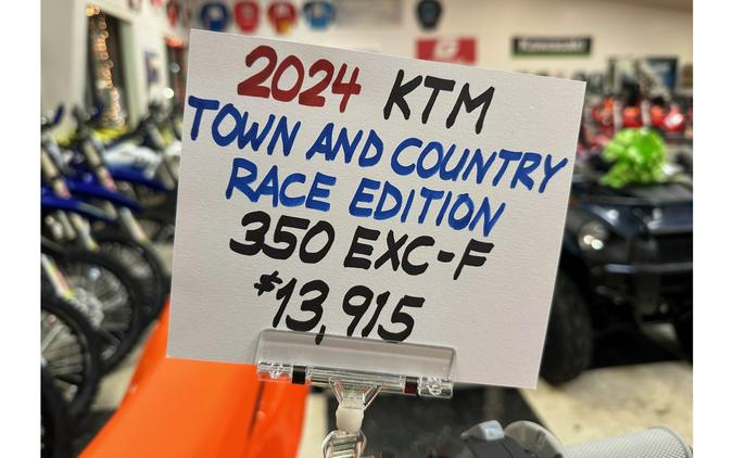 2024 KTM TOWN AND COUNTRY RACE EDITION 350 EXC-F