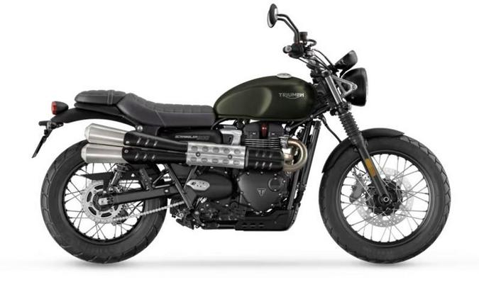 2024 Triumph Scrambler 900 Matte Khaki Green