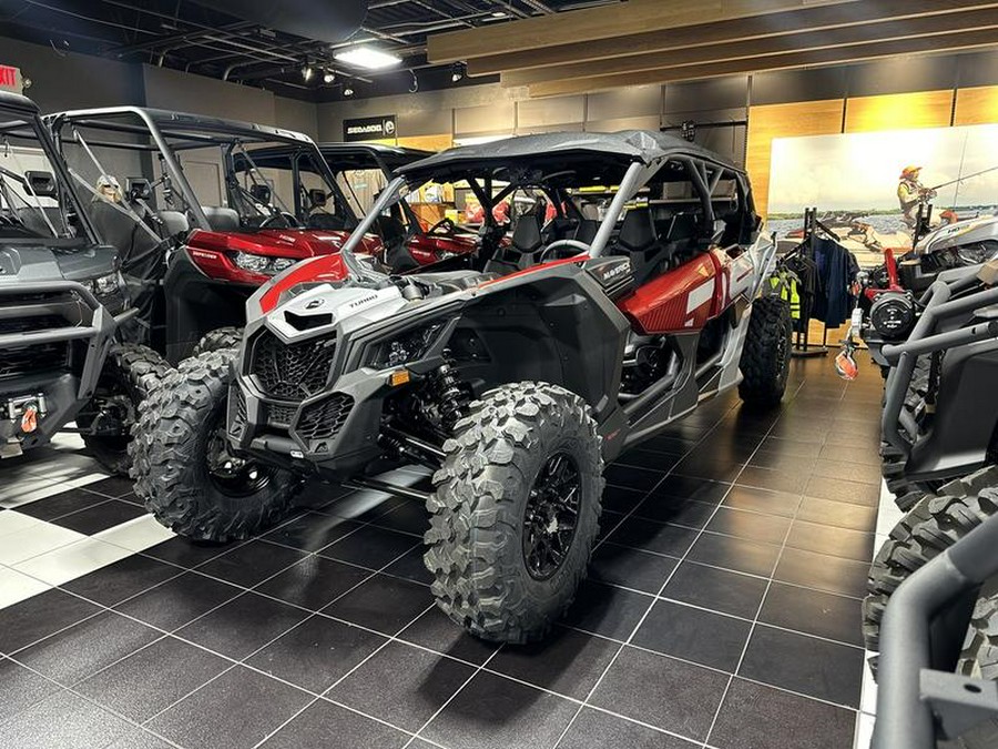 2024 Can-Am® Maverick X3 MAX DS Turbo Fiery Red & Hyper Silver