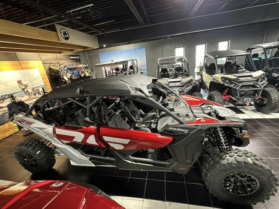 2024 Can-Am® Maverick X3 MAX DS Turbo Fiery Red & Hyper Silver