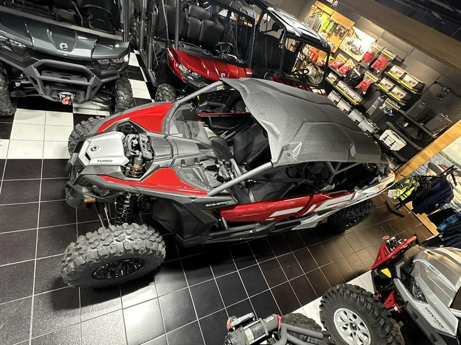 2024 Can-Am® Maverick X3 MAX DS Turbo Fiery Red & Hyper Silver