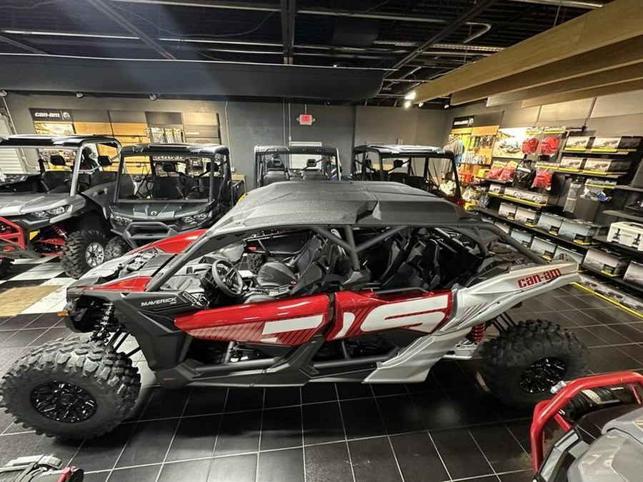 2024 Can-Am® Maverick X3 MAX DS Turbo Fiery Red & Hyper Silver