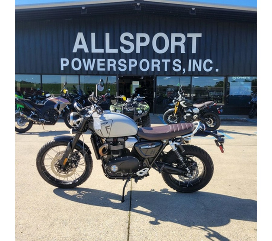 2025 Triumph Scrambler 1200 X Ash Grey X