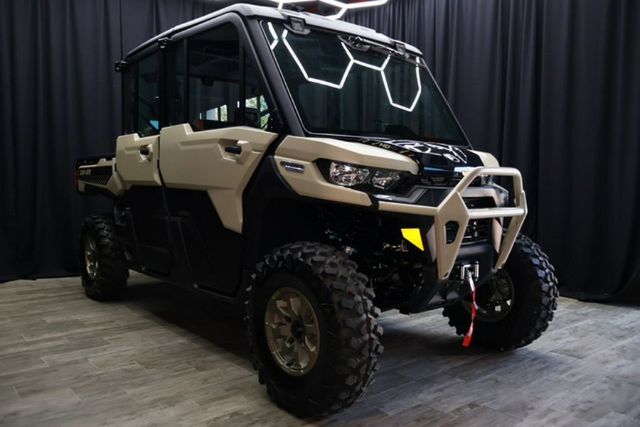 2024 Can-Am Defender MAX Limited HD10 Desert Tan & Timeless Bl