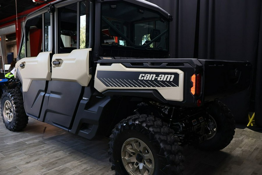 2024 Can-Am Defender MAX Limited HD10 Desert Tan & Timeless Bl