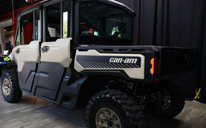 2024 Can-Am Defender MAX Limited HD10 Desert Tan & Timeless Bl