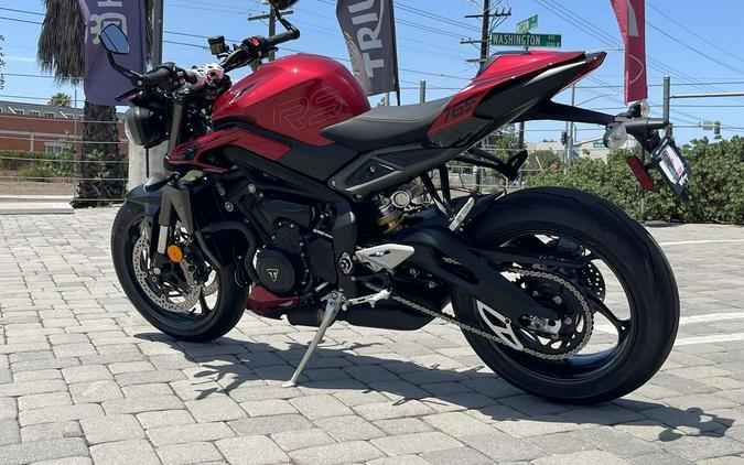 2024 Triumph Street Triple 765 RS Carnival Red