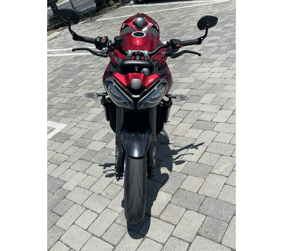 2024 Triumph Street Triple 765 RS Carnival Red