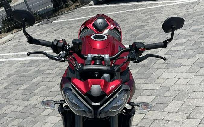 2024 Triumph Street Triple 765 RS Carnival Red