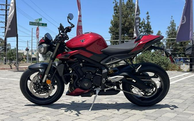 2024 Triumph Street Triple 765 RS Carnival Red