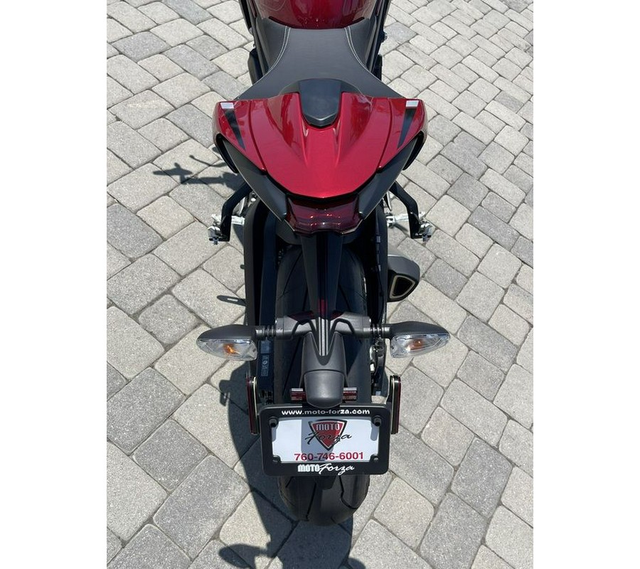 2024 Triumph Street Triple 765 RS Carnival Red