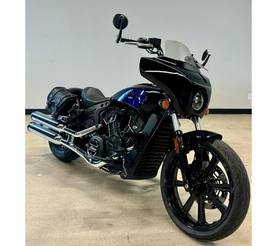 2023 Indian Motorcycle® Scout® Rogue ABS Icon Black Azure Crystal