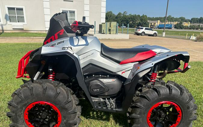 2025 Can-Am Renegade X mr 1000 R Hyper Silver & Legion Red X mr 1000R