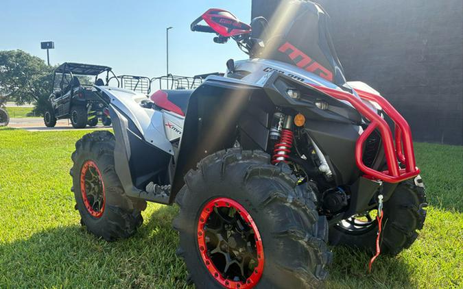 2025 Can-Am Renegade X mr 1000 R Hyper Silver & Legion Red X mr 1000R