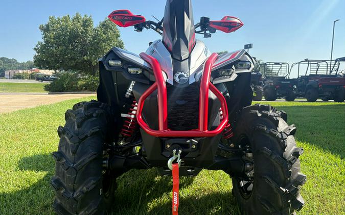 2025 Can-Am Renegade X mr 1000 R Hyper Silver & Legion Red X mr 1000R