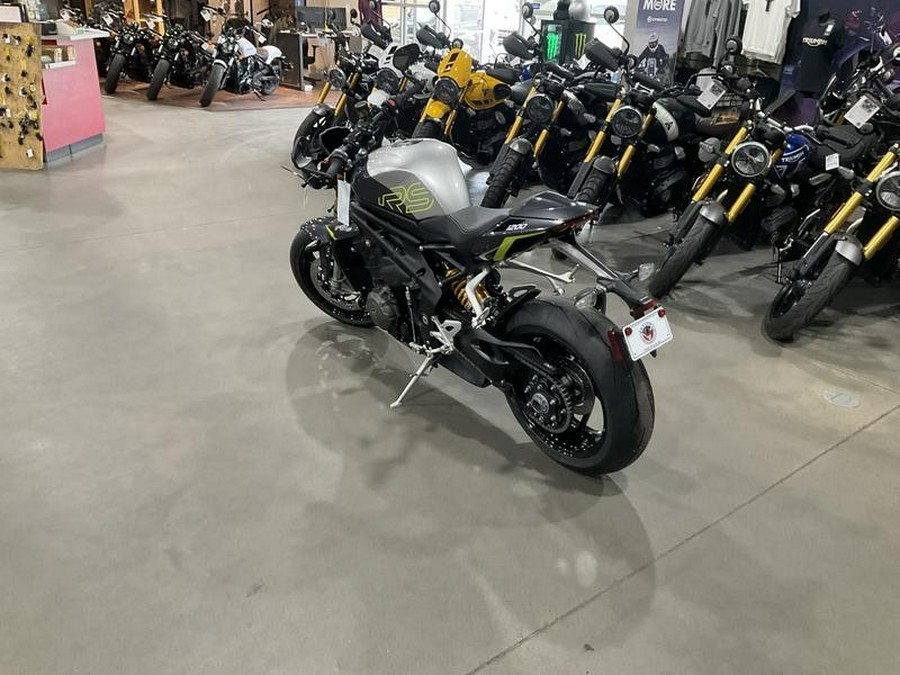 2025 Triumph Speed Triple 1200 RS Jet Black