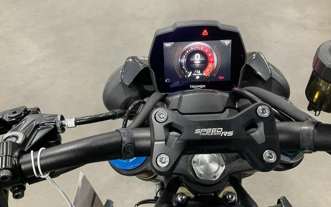 2025 Triumph Speed Triple 1200 RS Jet Black