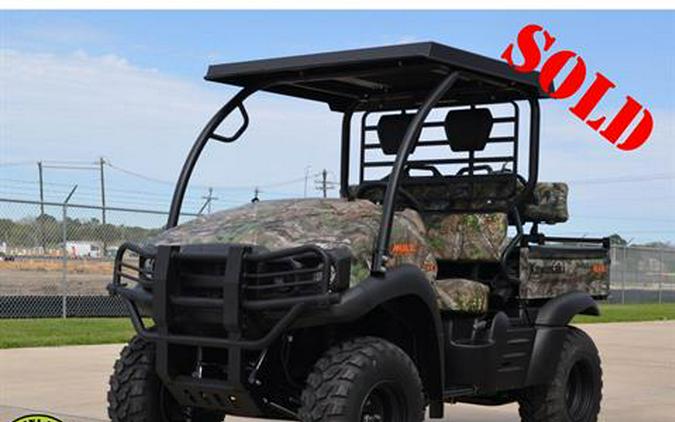 2017 Kawasaki Mule SX 4x4 XC Camo