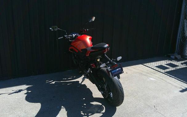 2025 Triumph Street Triple 765 R Matte Baja Orange